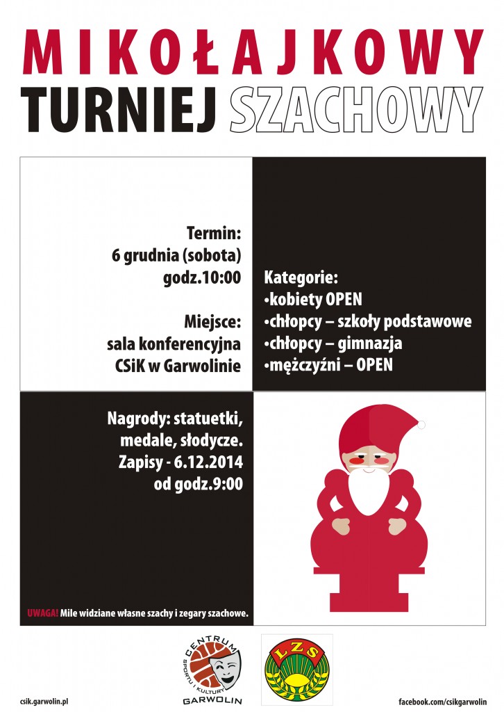 Mikołąjkowy turniej szachowy 2014